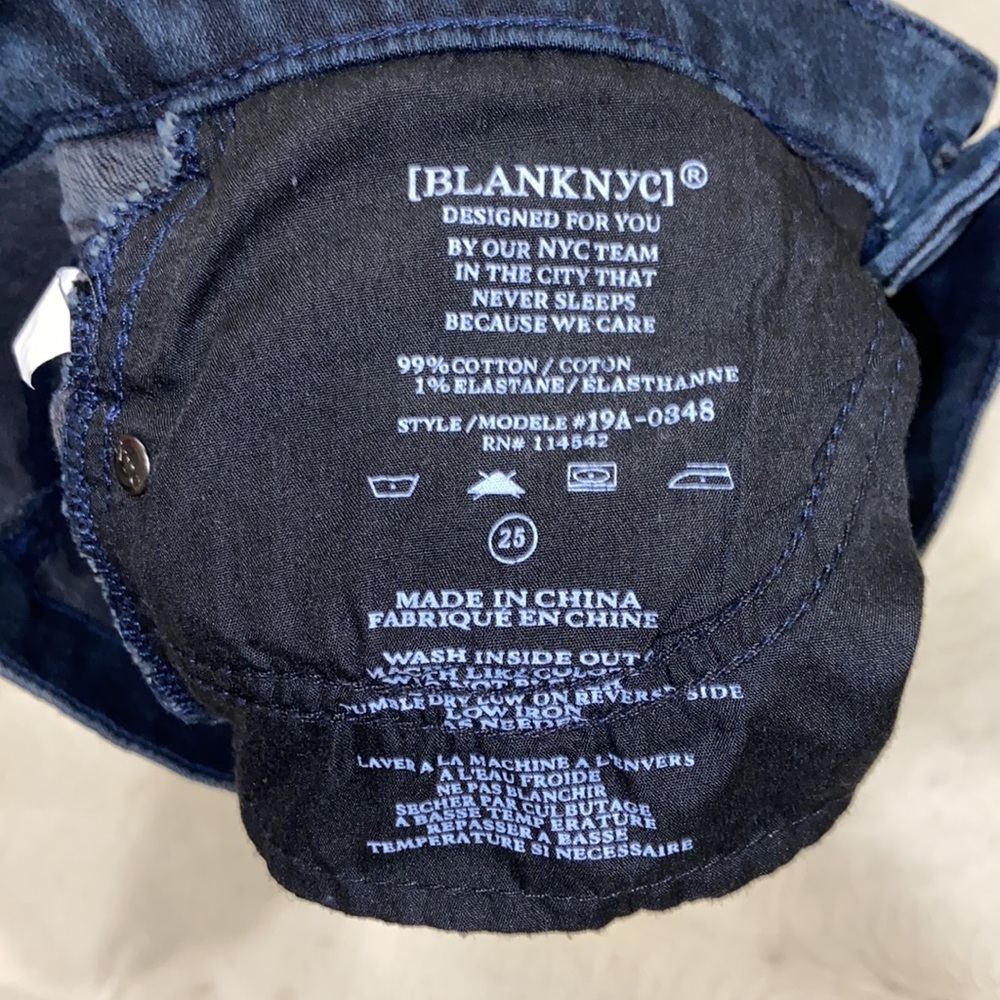 Blank NYC Jean Skirt Dark Blue - Picture 8 of 8